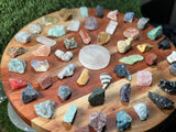 Copy of Beginners Crystal Set | 50 Crystal set | Crystal Starter Kit | 50 Labeled Crystal Set | Raw Chakra Stones & Crystals