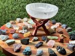 Beginners Crystal Set | 50 Crystal set | Crystal Starter Kit | 50 Labeled Crystal Set | Raw Chakra Stones & Crystals