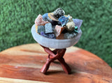 Beginners Crystal Set | 50 Crystal set | Crystal Starter Kit | 50 Labeled Crystal Set | Raw Chakra Stones & Crystals