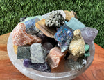 Beginners Crystal Set | 50 Crystal set | Crystal Starter Kit | 50 Labeled Crystal Set | Raw Chakra Stones & Crystals