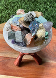 Beginners Crystal Set | 50 Crystal set | Crystal Starter Kit | 50 Labeled Crystal Set | Raw Chakra Stones & Crystals