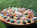 Beginners Crystal Set | 50 Crystal set | Crystal Starter Kit | 50 Labeled Crystal Set | Raw Chakra Stones & Crystals