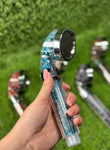 24 Types Crystal Shower Head / High-pressure handheld shower head / Water saving /  Natural Crystal Shower Head / Gemstone Shower Head