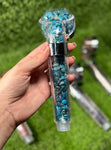 Apatite Crystal Shower Head / High-pressure handheld shower head / Water saving /  Natural Crystal Shower Head / Gemstone Shower Head