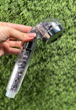 Amethyst Crystal Shower Head / High-pressure handheld shower head / Water saving /  Natural Crystal Shower Head / Gemstone Shower Head
