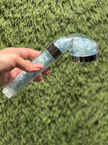 24 Types Crystal Shower Head / High-pressure handheld shower head / Water saving /  Natural Crystal Shower Head / Gemstone Shower Head