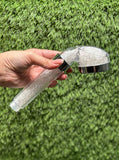 Clear Quartz Shower Head / High-pressure handheld shower head / Water saving /  Natural Crystal Shower Head / Gemstone Shower Head