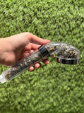 Labradorite Crystal Shower Head / High-pressure handheld shower head / Water saving /  Natural Crystal Shower Head / Gemstone Shower Head