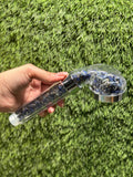 Lapis Lazuli Shower Head / High-pressure handheld shower head / Water saving /  Natural Crystal Shower Head / Gemstone Shower Head