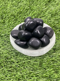 Tumbled BLACK OBSIDIAN / Authentic Tumbled Black Obsidian / Black OBSIDIAN