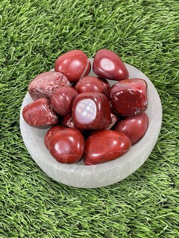 Tumbled RED JASPER / Authentic Tumbled Red Jasper / Red Jasper