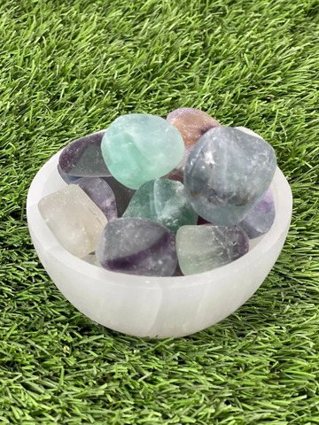 Tumbled FLUORITE / Authentic FLUORITE / FLUORITE