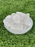 Tumbled CLEAR QUARTZ / Authentic Tumbled Clear Quartz / CLEAR Quartz
