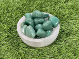 Tumbled GREEN AVENTURINE / Authentic Tumbled GreeN AVENTURINE / Green Aventurine