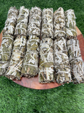 ORGANIC Wholesale Yerba Santa Sage Smudge FREE SHIPPING Wholesale Yerba Santa, Smudge Sticks, Black Sage, Hand Wrapped Thick bundles, Sage.
