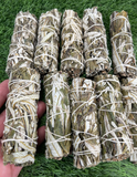 ORGANIC Wholesale Yerba Santa Sage Smudge FREE SHIPPING Wholesale Yerba Santa, Smudge Sticks, Black Sage, Hand Wrapped Thick bundles, Sage.