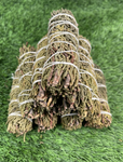 ORGANIC Juniper Sage, Juniper Smudge Stick, Wholesale FREE SHIPPING Wholesale Yerba Santa, Smudge Sticks, Hand Wrapped Thick bundles.