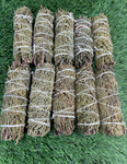 ORGANIC Juniper Sage, Juniper Smudge Stick, Wholesale FREE SHIPPING Wholesale Yerba Santa, Smudge Sticks, Hand Wrapped Thick bundles.