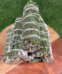 ORGANIC White Sage with Cedar , Wholesale FREE SHIPPING . White Sage with Cedar, Smudge Sticks, Hand Wrapped Thick bundles.