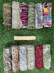 ORGANIC White Sage with Cedar , Wholesale FREE SHIPPING . White Sage with Cedar, Smudge Sticks, Hand Wrapped Thick bundles.