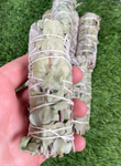 ORGANIC White Sage with Eucalyptus , Wholesale FREE SHIPPING . White Sage with Eucalyptus, Smudge Sticks, Hand Wrapped Thick bundles.