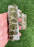 ORGANIC White Sage with Rosemary , Wholesale FREE SHIPPING . White Sage with Rosemary, Smudge Sticks, Hand Wrapped Thick bundles.