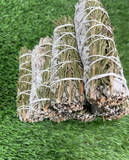 ORGANIC White Sage with Rosemary , Wholesale FREE SHIPPING . White Sage with Rosemary, Smudge Sticks, Hand Wrapped Thick bundles.