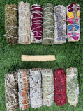ORGANIC White Sage with Rosemary , Wholesale FREE SHIPPING . White Sage with Rosemary, Smudge Sticks, Hand Wrapped Thick bundles.