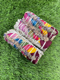ORGANIC 7 chakras white sage + Lavender, FREE SHIPPING Wholesale, Smudge Sticks, Severn chakra sage, Hand Wrapped Thick bundles, Chakra