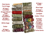 Sage Variety Pack, Smudging Bundle Set, SAGE BUNDLE 18 PCS, 18 Pack Variety Sage Smudging Bundle Set
