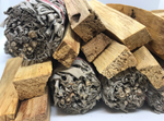 4IN White Sage + 4 IN Palo Santo Wholesale Bundle  Santo Wood &  White Sage Smudge Sticks (Bulk Smudge Bundle) FREE SHIPPING