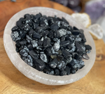 Natural Snowflake Obsidian Chip , Real Snowflake Obsidian chip ,  Snowflake Obsidian Loose Stone , Crystal chips , Snowflake Chips