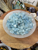 Natural Aquamarine Chip , Real Aquamarine chip , Aquamarine Tumble Loose Stone , Aquamarine Crystal chips