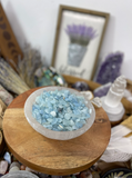 Natural Aquamarine Chip , Real Aquamarine chip , Aquamarine Tumble Loose Stone , Aquamarine Crystal chips