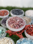 Natural STRAWBERRY QUARTZ CHIP  , Real Strawberry Quartz chip , Strawberry Quartz Tumble Loose Stone , Strawberry Quartz Crystal chips