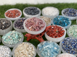 Natural STRAWBERRY QUARTZ CHIP  , Real Strawberry Quartz chip , Strawberry Quartz Tumble Loose Stone , Strawberry Quartz Crystal chips
