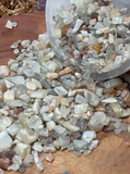 Natural Moonstone Chip , Real Moonstone chip , Moonstone Tumble Loose Stone , Moonstoone Crystal chips
