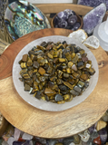 Natural Tiger Eye Chip , Real Tiger Eye chip , Tiger Eye Tumble Loose Stone , Tiger Eye Crystal chips