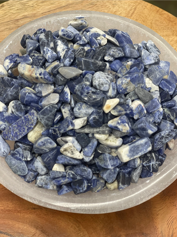 Natural Sodalite Chip , Real Sodalite chip , Sodalite Tumble Loose Stone , Sodalite Crystal chips