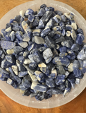 Natural Sodalite Chip , Real Sodalite chip , Sodalite Tumble Loose Stone , Sodalite Crystal chips