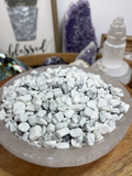 Natural Howlite Chip , Real howlite chip ,  Magnesite chips , Howlite Tumble Loose Stone , Crystal chips , Howlite Crystal Chips