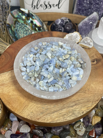Natural Blue Lace Agate Chip , Real Blue Lace Agate chip , Blue Lace Agate Tumble Loose Stone , Blue Lace Agate Crystal chips