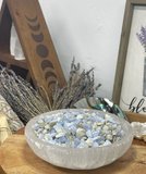 Natural Blue Lace Agate Chip , Real Blue Lace Agate chip , Blue Lace Agate Tumble Loose Stone , Blue Lace Agate Crystal chips