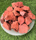 Red Jasper RAW , 0.75"-1.25" Size, Wicca, Witchcraft, Tumbling, Cabbing, Fountain Rocks, Decoration, Polishing. RAW Red Jasper