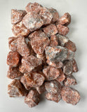 Sunstone RAW , 0.75"-1.25" Size, Wicca, Witchcraft, Tumbling, Cabbing, Fountain Rocks, Decoration, Polishing. RAW Sunstone
