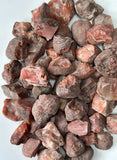 Carnelian RAW , 0.75"-1.25" Size, Wicca, Witchcraft, Tumbling, Cabbing, Fountain Rocks, Decoration, Polishing. RAW Carnelian