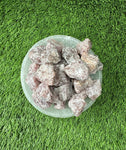 Strawberry Quartz RAW , 0.75"-1.25" Size, Wicca, Witchcraft, Tumbling, Cabbing, Fountain Rocks, Decoration, Polishing. RAW Strawberry Quartz