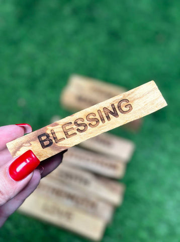 ENGRAVED PALO SANTO , PERSONALiZED Palo Santo, Palo Santo, Holy wood