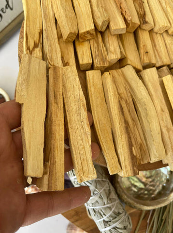 Organic Wholesale Palo Santo Sticks from PERU,0.5in diameter  Bulk, Palo Santo at Wholesale Price, FREE SHIPPING