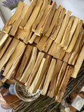 Organic Wholesale Palo Santo Sticks from PERU,0.5in diameter  Bulk, Palo Santo at Wholesale Price, FREE SHIPPING